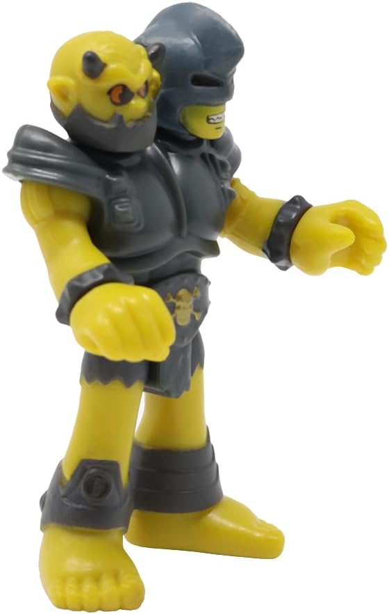 Imaginext Replacement Part for Collectible Fisher-Price Castle Medieval Warrior Playset CHF70 - Replacement Poseable Two Headed Ogre Figure