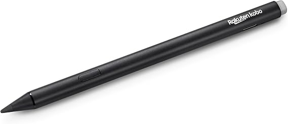 Kobo Stylus 2 Black | Note, Highlight Function | Type-C Charging | Compatible with Libra Colour, Elipsa 2E, Sage | Stylus Pen