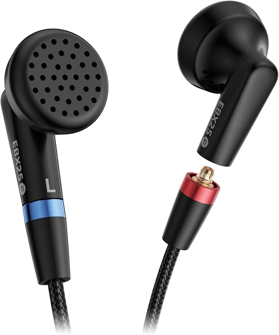 NICEHCK EBX25Ti 14.2mm Beryllium HiFi Earbud 3.5mm Balanced MMCX No Mic