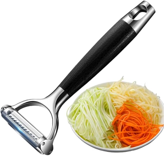2-in-1 Julienne Peeler Vegetable Peeler for Kitchen