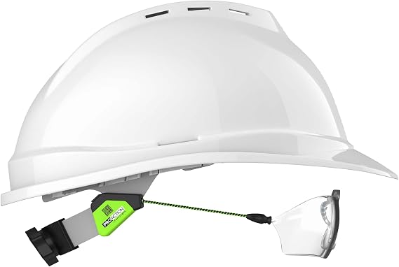 ProAction Clear SAFETY GLASSES - Interchangeable, Anti-fog, Anti-scratch, Feather-light Fit - Personal Protective Equipment