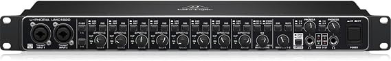 Behringer UMC1820 Audiophile 18x20 USB Audio/MIDI Interface with Midas Mic Preamplifiers and ADAT I/O | For Recording Microphones and Instruments