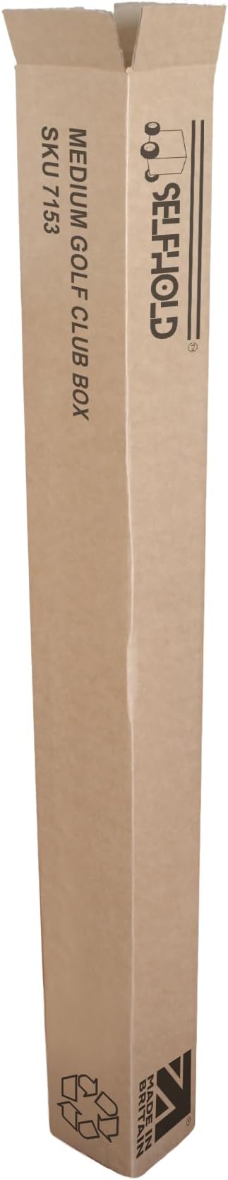 Long Cardboard Packing Mailing Boxes For Golf Clubs Wood, hybrids & irons Iron Size 1150 x 130 x 110mm - Umbrella Walking Stick Fishing Rods Packaging Shipping Postage Postal Carton UK (1)