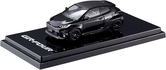1/64 Toyota GR Yaris RZ High Performance GR Parts Precious Black Pearl