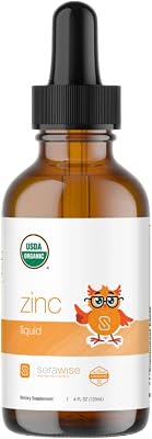 Organic Liquid Zinc by Dr. Ana Maria Temple | Immune & Skin Support | USDA Certified Organic, No Artificial Ingredients or Natural Flavors | Family Friendly Dosing | 4 Fl Oz