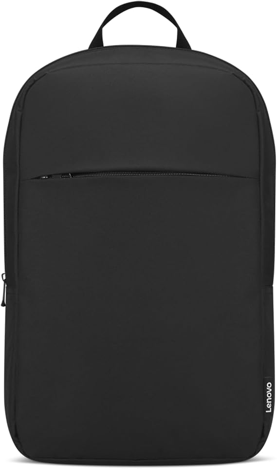 Lenovo Laptop Backpack B215 for Computers Up to 15.6-Inch Multi Compartment Water Repellant Bag for Travel, Professional Use, College, Work - Black (Large)
