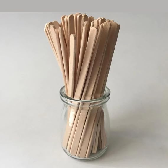 Wood Mixer 2000Pcs Tea Coffee Mixing Rod Wooden Spoon Wooden Mixer