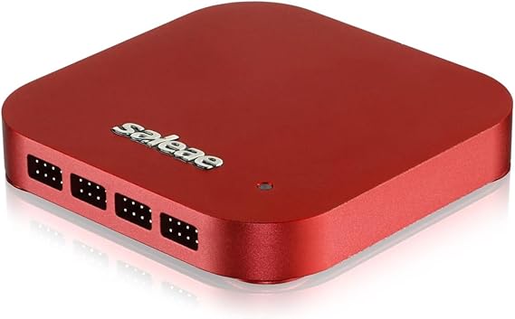 Saleae Logic Pro 16 (Red) - Saleae 16-Channel Logic Analyzer - Compatible With Windows, Mac, or Linux - Easy To Use, Ultra-Portable, Saves Time & Frustration