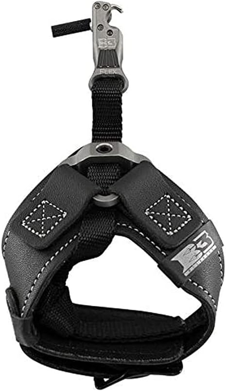B3 Archery Hawk 440C Single Sear Stainless Steel Release Aid with Swivel Stem/Flex Connector System