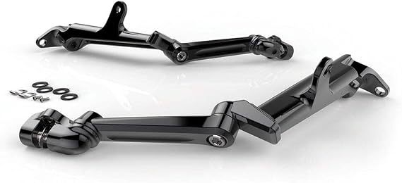 Frame Mounted Adjustable Highway Peg Mounts '09 & UP Touring Models, Black