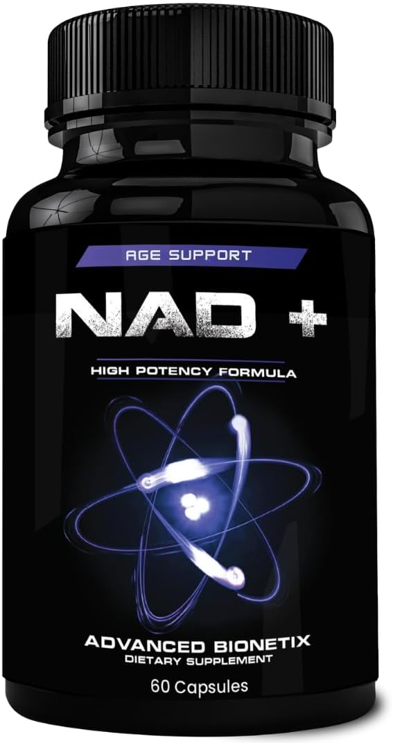 Advanced Bionetix NAD Supplement with Nicotinamide Riboside Plus Resveratrol, Quercetin, Betaine w/RiboYOUNGTM for True Anti Aging