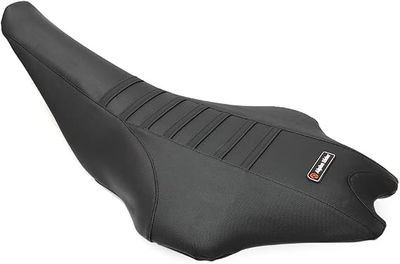 motoparty Seat Cover for Yamaha YFZ450R 2009-2021 (All Black) | Comfortable Durable, Non-Slip Grained, PVC Material