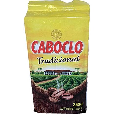 Caboclo Cafe Torrado e Moido Roasted and Ground Coffee 250g/8.8oz