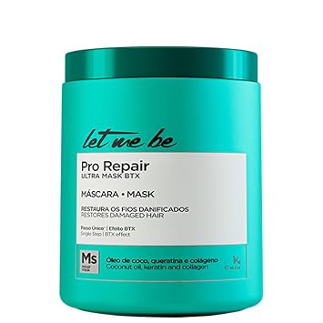 Let Me Be - Linha Pro Repair - Mascara Reparadora 1 Kg - Collection - Repair Mask Net 33.27 Oz