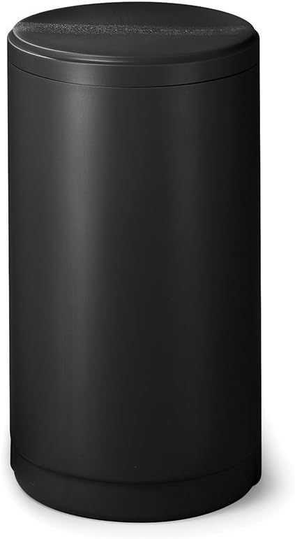 18-inch x 33-inch Black Round Salt Brine Tank for Water Softeners with Safety Float & Air Check Fleck Systems