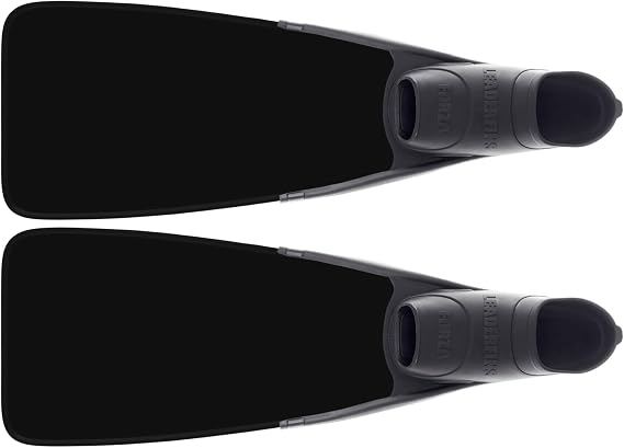 Short Black Freediving, Spearfishing and Scuba Fins