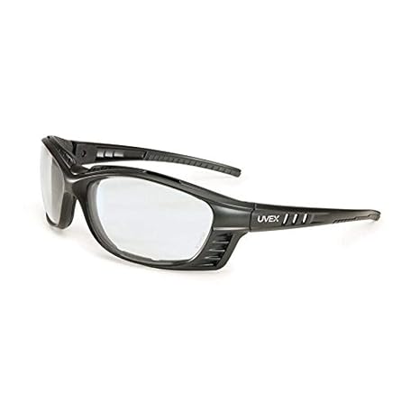 Honeywell S2600HS UVEX Livewire Sealed Eyewear with HydroShield Anti-Fog Coating, Standard, Black (Pack of 10)