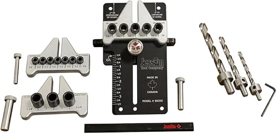 JessEm 08350MK Dowelling Jig Master Kit Precision Woodworking Joinery Tools