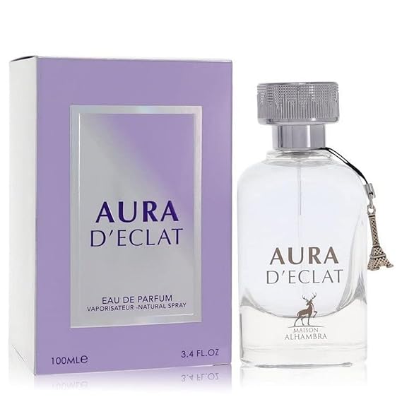 Maison Alhambra Aura D'Eclat Eau de Parfum Spray for Women, 3.4 Ounce