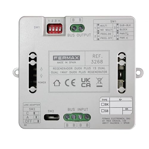 FERMAX 1W Duox Plus Dual Regenerator 3268