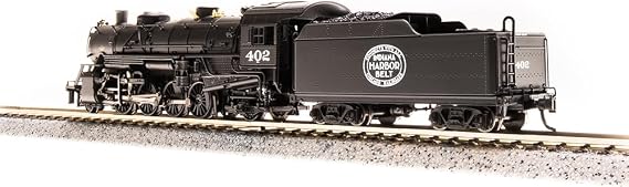 Broadway Limited 5724 USRA Light Mikado, NYC/IHB #402, Paragon3 Sound/DC/DCC, N Scale