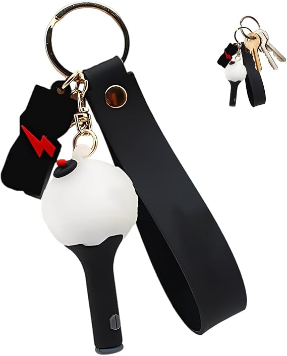 1 Piece Merch Kpop Keychain, Classic Design Lightstick for Fan, Decorative Key Fob, Backpack, Fan Collection