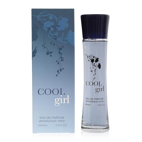 Cool Girl Womens Perfume Eau de Parfum Fresh Citrus Vanilla Chic Scent 100ML 3.4 FL Oz