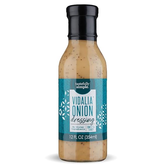 Tastefully Simple Vidalia Onion Dressing, 12 Fluid Ounce