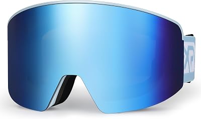 EXP VISION SkiSnowboard Goggles, Magnetic Lens Snow Goggles with Anti-Fog & UV400 Protection for Men & Women