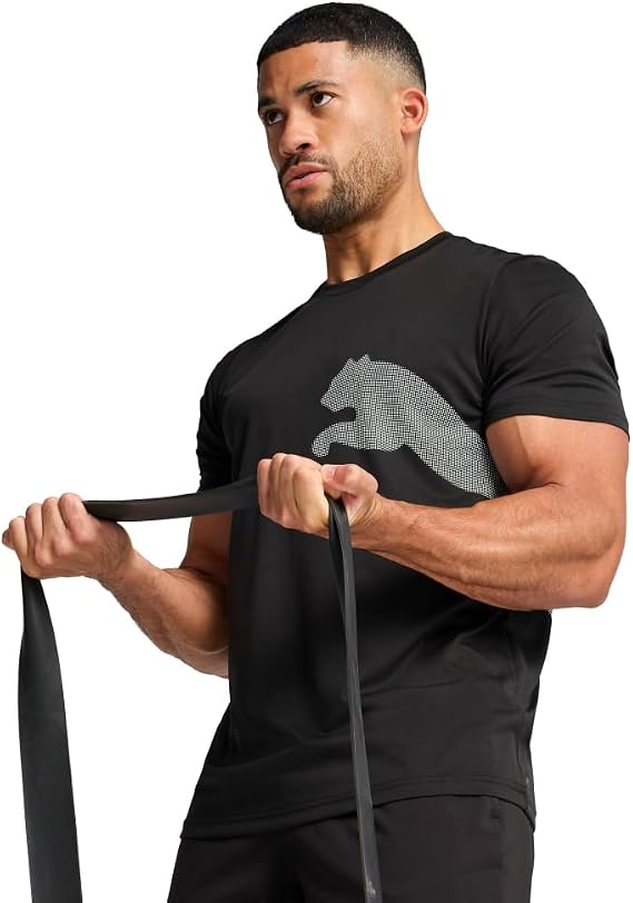 Puma Mens Train All Day Big Logo T-Shirt