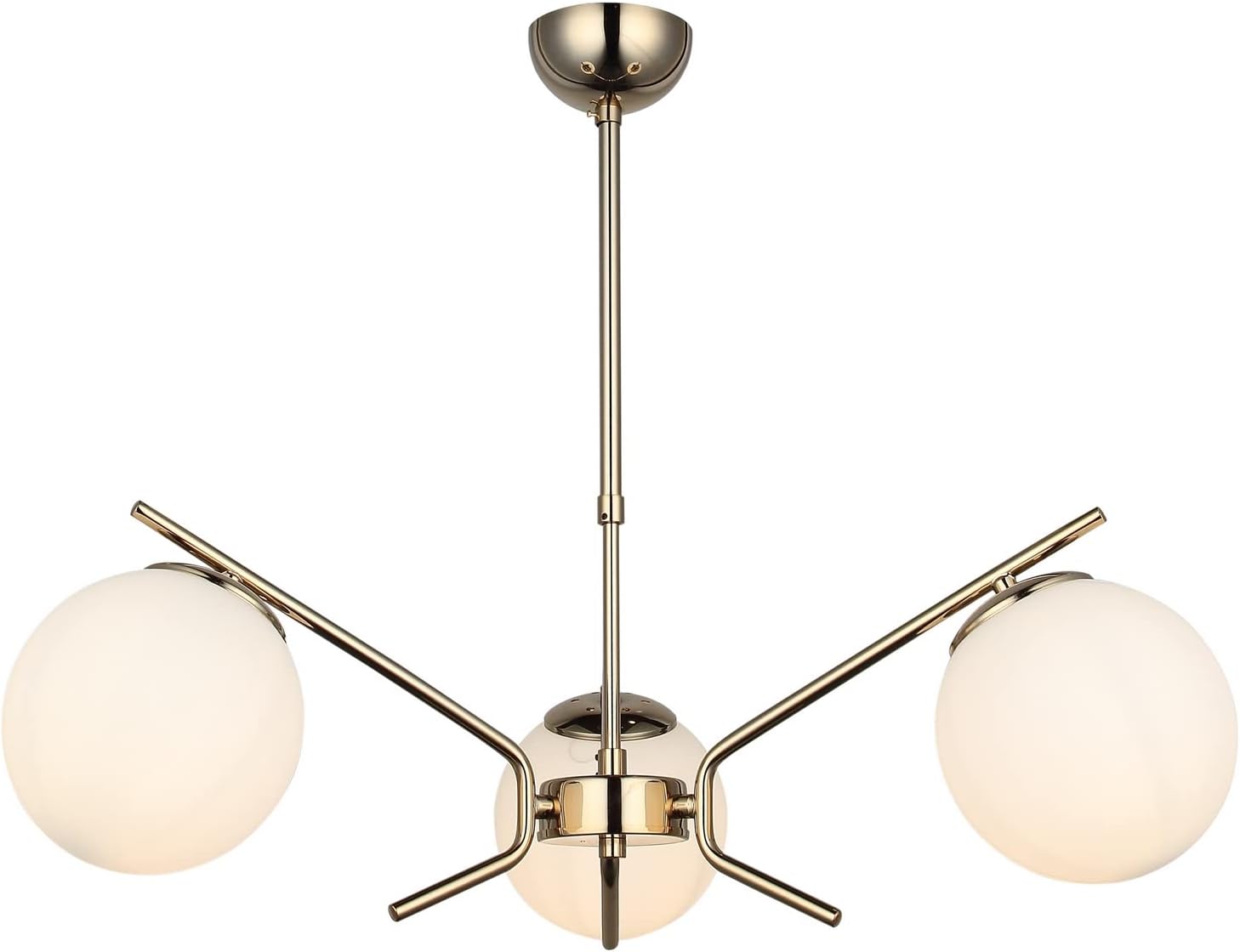 Lucea HOME MANIA, Lucea Petos 3-Piece Gold Pendant Chandelier 3Xe27, 1566-80-03