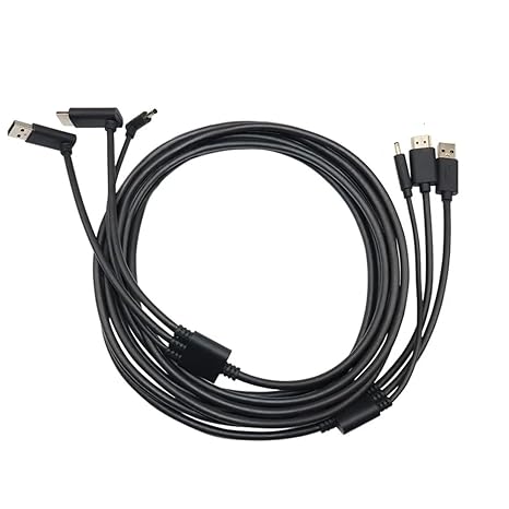 for HTC Vive 3-in-1 Accessories Replacement Cable HD 5M, USB, Power VR Games