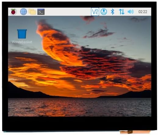TUOPUONE 3.5inch Capacitive Touch IPS LCD Display (E) Compatible with Raspberry Pi, Jetson Nano,Windows PC, 640480 Resolution HDMI Interface Audio Jack