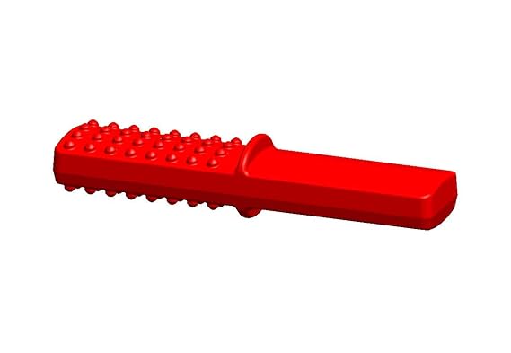 Red Chewy Stixx Oral Tubes XL Extreme-for Children with Aggressive Biting Habits.