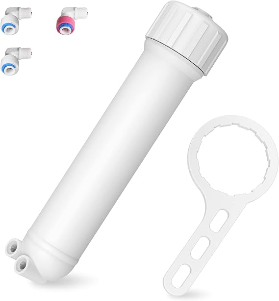 Membrane Solutions 1812/2012 RO Housing Kit for 24-150 GPD RO Membranes