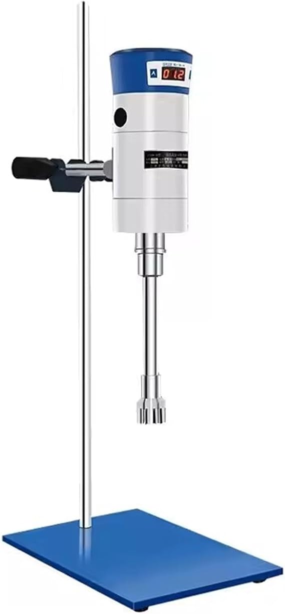 Homogenizer, Laboratory High Shear Homogeneizador Mixer High Speed Agitator Cosmetics Scrub Cream Homogen Mixer Homogenizer Machine(FJ200-SH)