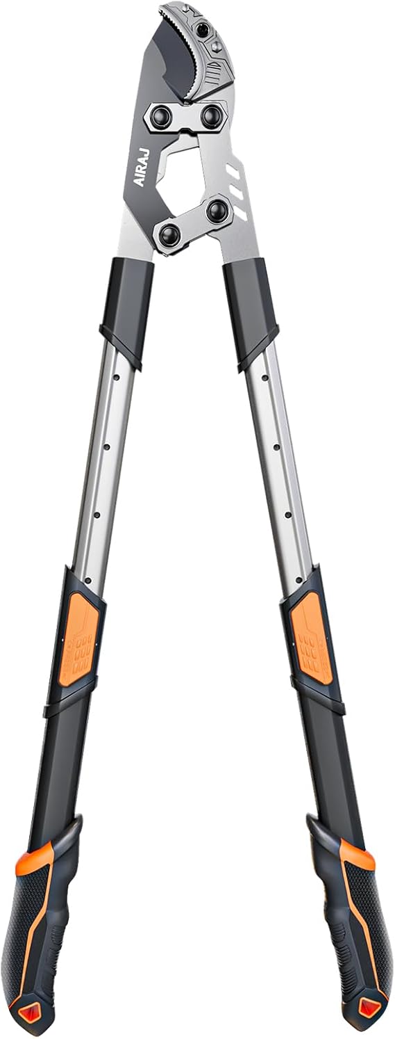AIRAJ 27-37''Anvil Loppers for Tree Trimmer Heavy Duty with Compound Action