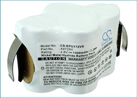 Cameron-Sino Replacement Battery for Euro Pro Vacuum Shark V1720, Shark V1725, Shark V1725H