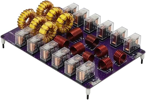 LowPass Filter Board Shortwave HF 10 Band Low-Pass Filter 1500W 50Ohm 1.8-54MHZ Support SSB CW FM for RF AmplifiersRadio, 500421571