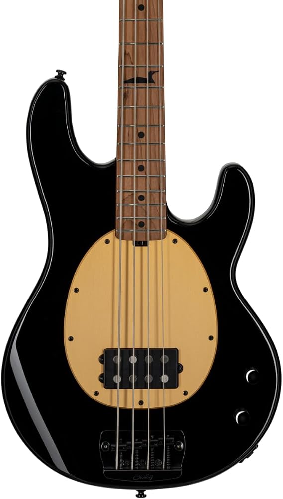 Sterling By Music Man Pete Wentz Signature StingRay Bass Guitar - Black