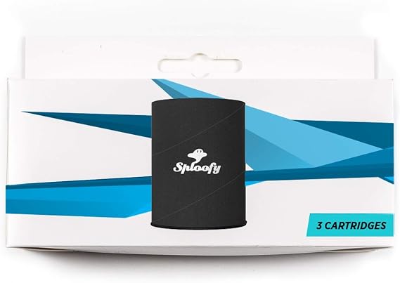 Sploofy - Replacement Cartridges for Personal Smoke Air Filter - Eco Friendly - Extended Life - Three Pack