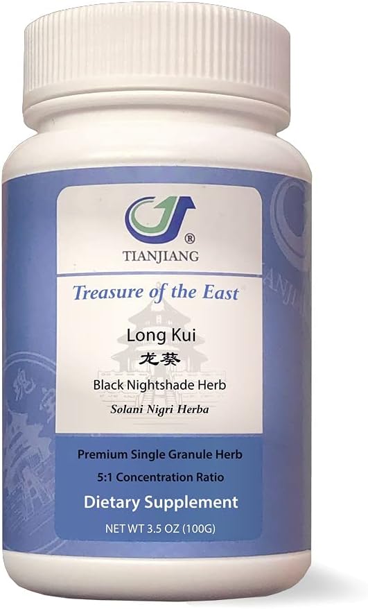 Treasure of The East, Black Nightshade Herb - Long Kui (5:1 Concentrated Herbal Extract Granules, 100g)