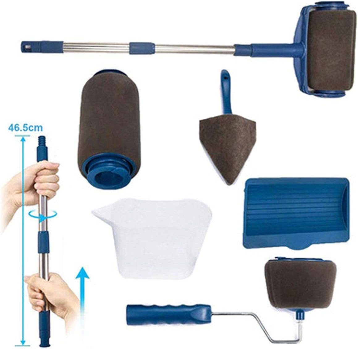DUTTY Painting Roller Brush Set Wall Decorate Painting Roller Brush Set Paint Runner Pro Brush Kit Multifunctional House Paint Rollers
