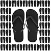 Trail maker 50 Pairs Bulk Wedding Flip Flops for Men Waterproof Wholesale Flip Flops for Men in Bulk for Wedding Guests, Bnb Guests, Hotels, and Charity Donation