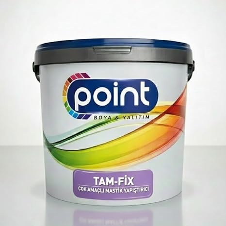 TAM-FİX - Çok Amaçlı Mastik Yapıştırıcı, İzolasyon Malzemesi (Beyaz, 15 kg)