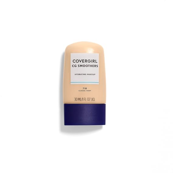 COVERGIRL Smoothers Hydrating Makeup Classic Ivory, 1 oz (packaging may vary)