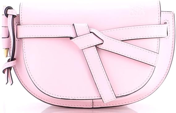 Pre-Loved Gate Belt Bag Leather Mini, Pink