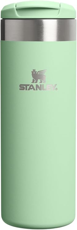STANLEY The Aerolight Transit Mug Termos 0.47 Litre - Pistachio | Paslanmaz Çelik | Kahve – 6 saat sıcak – 8 saat soğuk – Su geçirmez ve kilitlenebilir kapak – Termo – Bulaşık makinesinde yıkanabilir