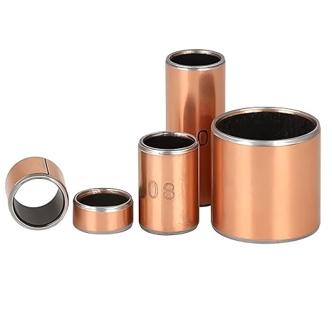 10Pcs SF-1 Composite Copper Bushing 17mm x 19mm x 25mm Self-lubricating Oil-free DU Wear-resistant Sleeve Bearing