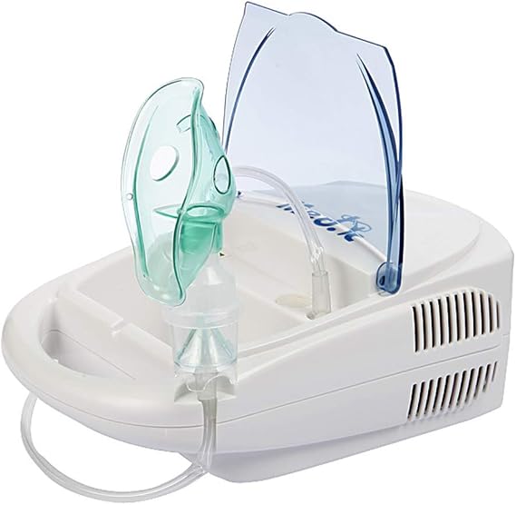 Cool Mist Vaporizer, Inhaler Diffuser Portable Vaporizer Steam Compressor System Kit with Full Mask, 1 Set Accessories Kit for Kids, Adults, Children A